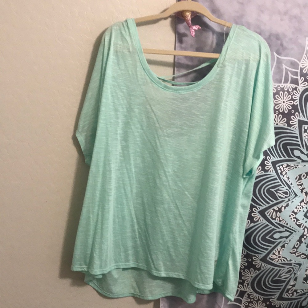 Open back T-shirt